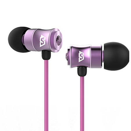 SIHIVIVE Headphones, Girls Best Workout Earbuds Noise-isolating Quality Headphones with Microphone Strong Bass Wired (Best Quality Earbuds Under 30)