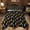 Black, variant on Erosebridal Kids Kawaii Sharks Twin Comforter Sets, Navy Cartoon Stars Bedding Set, Blue Reversible, 2-Piece