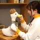 thumbnail image 5 of Muñeco De Pato Pequeño Superbonito, Juguete De Peluche De Pato Animador, Almohada Para Dormir, Cama De Bebé, Regalo De Cumpleaños Para Niños seitruly FN007809-03, 5 of 6