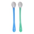 thumbnail image 2 of Set de Cucharas Nuby Suaves de Silicón Varios Colores 2 Piezas, 2 of 3