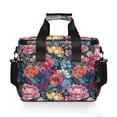thumbnail image 7 of FORMRS Insulated Cooler Bag 24 Cans Capacity Soft Leakproof Lunch Box with Side Pockets, Ethereal Floral Harmony, 7 of 7