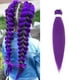thumbnail image 1 of Peluca de 66 cm (26 pulgadas) con trenzas para peinados de festivales y trenzas de 90 g de largo., 1 of 3