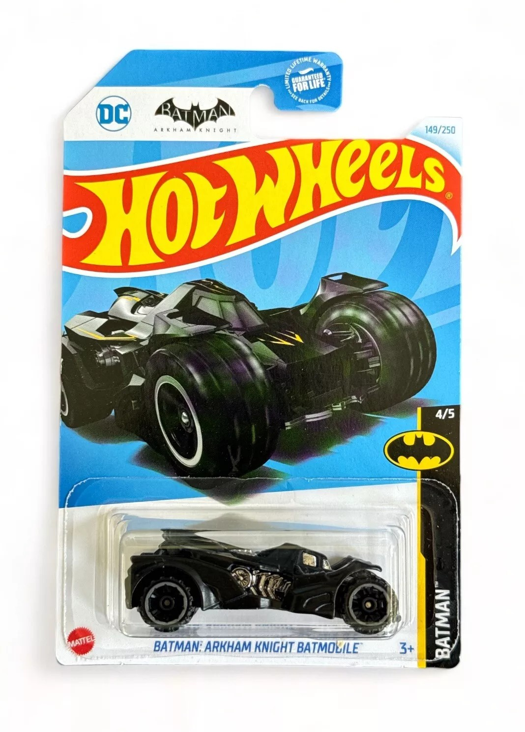 Hot Wheels Batman Arkham Knight Batmobile 149/250 Batman 4/5