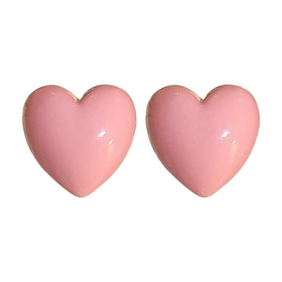 Earrings for Women Acrylic Dough Love Ring Earrings Earrings Dangling Heart Drop Earrings for Women Love Heart Dangle Earrings Valentine's Day Mother's Day Gift