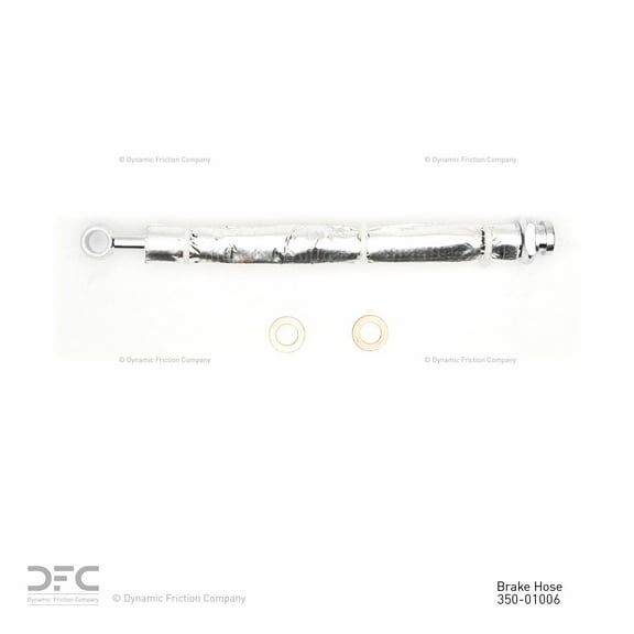Front Upper Dynamic Friction Company Brake Line Hose 350-01006 For 2002-2006 Suzuki XL-7