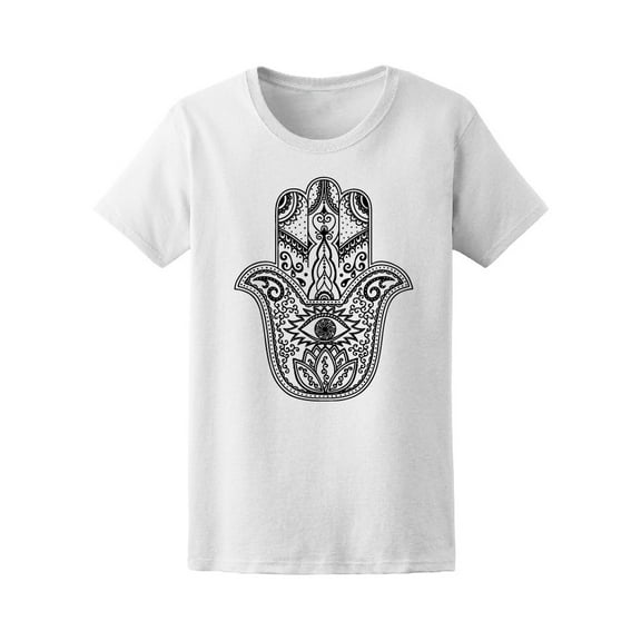 Hand Of Fatima Tribal Rmandala Tee Women's -Image by Shutterstock