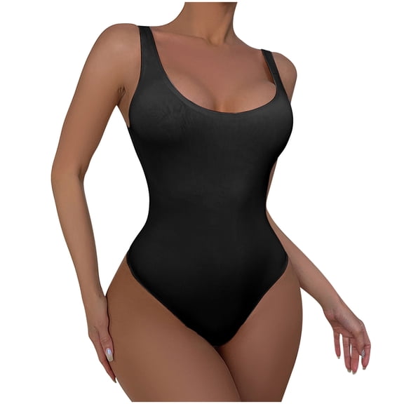 AOOCHASLIY Shapewear for Women Clothes Ladies Seamless One-Piece Thong Body Shaper Abdominal Lifter Hip Shaper Underwear Stretch Slimming Body Corset