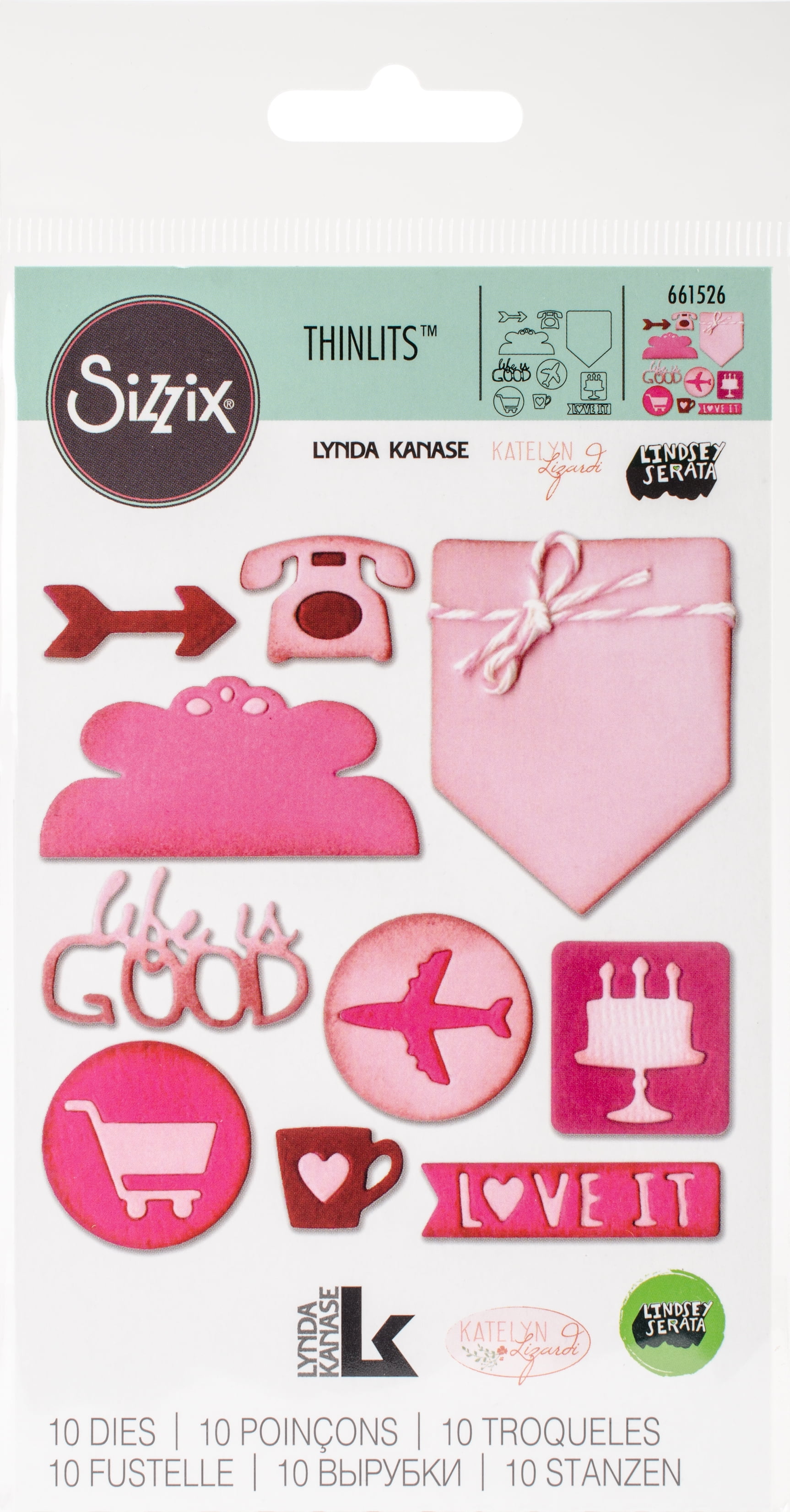 Sizzix Thinlits Dies 10/Pkg-Planner Page Icons