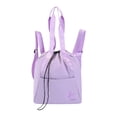 thumbnail image 1 of harper Gym Bag Casual Daypack Sports with Front Pocket Yoga Tap Drawstring Backpack Light Purple, 1 of 10