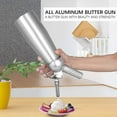 thumbnail image 5 of Chantilly Siphon, Siphons de Cuisine, Siphon Chantilly en Acier Inoxydable, 3 Buses de Décoration en Acier Inoxydable, 5 of 5