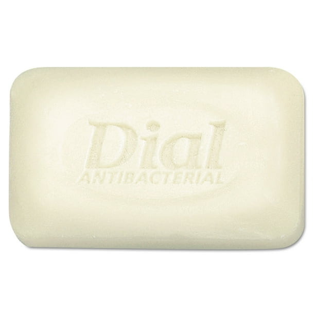 Dial Antibacterial Deodorant Bar Soap, Floral, Unwrapped, White, 1.5 oz