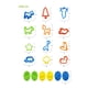 thumbnail image 5 of 26 piezas de herramientas de plastilina, juego de accesorios para plastilina, varios moldes de plást Tomshoo  26 piezas Set2, 5 of 7
