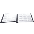thumbnail image 3 of 2X Collection Book for Coin Album of Pieces Portable Storage Pouch of Coins 120 Pieces of Frame, 3 of 7