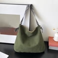 thumbnail image 4 of Bolso de hombro de terciopelo de mujer – Bolso ligero de gran capacidad para el trabajo, viajes y uso diario, 4 of 7