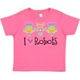 thumbnail image 3 of Inktastic Robot Lover Robotics Girls Toddler T-Shirt, 3 of 5