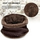 thumbnail image 5 of Ganfancp Los Hombres Cálido Gorro de Invierno Grueso Sombrero y Bufanda de Dos Piezas de Punto a Prueba de Viento Gorro de Dos Piezas de Béisbol Del Lobo Mat Ofertas Flash Liquidación 1 Gorro, 1 Bufa, 5 of 5
