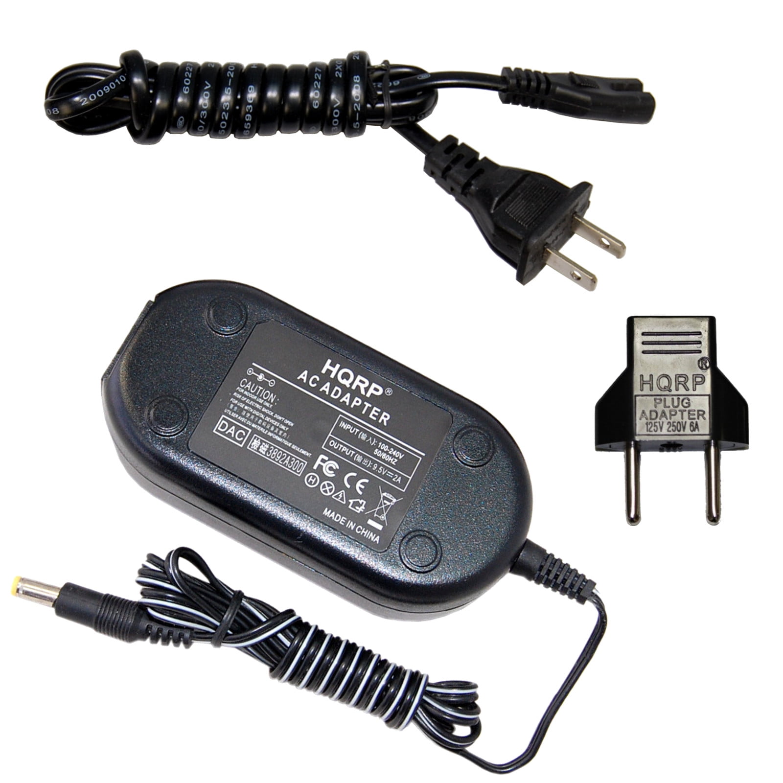 HQRP AC Power Adapter / Battery Charger + Cord for Sony ACFX150 / AC