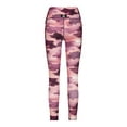 thumbnail image 6 of Reebok Women's Getaway High Rise Print 7/8 Leggings with Pockets, 25” Inseam, Sizes XS-XXXL, 6 of 7