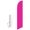 Light Magenta, variant on Cobb Promo Solid Magenta Color Advertising Decorative Feather Flag with Complete 15ft Pole kit and Ground Spike