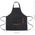 thumbnail image 2 of Delantal, Delantal Adjable Unisex con 2 Bolsillos, Delantal Ing Ing Compatible con Delantal Ing Bbq, 2 of 5