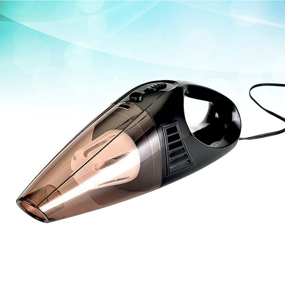 GOOHOCHY 1 Set Lightweight Car Vacuum Cleaner with 12V Wired Power for Dust Removal in Vehicles