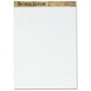 TOPS Second Nature Legal Rule Recycled Writing Pad - 50 Sheets - 0.34" Ruled - Red Margin - 15 lb Basis Weight - 8 1by2"