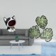 thumbnail image 2 of Estatua de gato con forma de cuenco para llaves, estatua de escritorio, hojas de palma, decoración de pared de madera, placa de pared, adorno de mader, 2 of 8