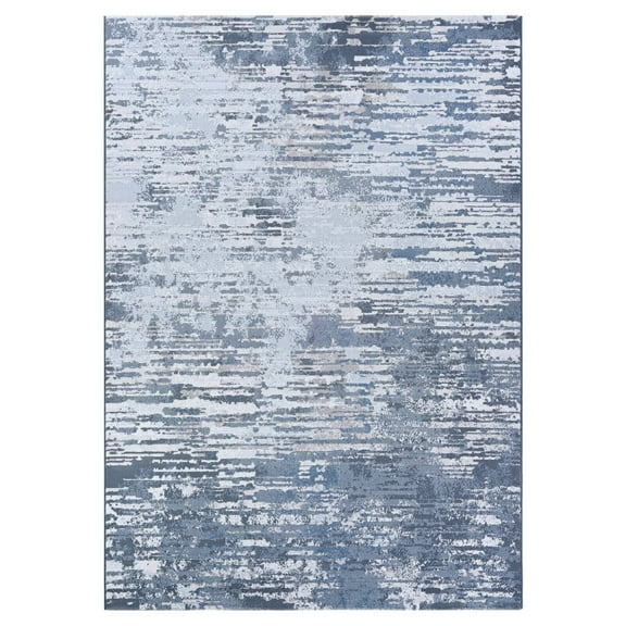 Couristan Cryptic- Grey/Opal 9'2" X 12'9", Area Rug