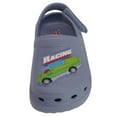 thumbnail image 4 of Hot Wheels Toddler Boys' Clogs with Adjustable Strap - Dusty Blue, Size 9, 4 of 8