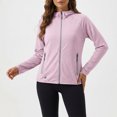 thumbnail image 2 of Women's Hoodie Full Zip Up 2026 Lightweight Breathable Open Front Jacket Cover Up for Summer Beach Outfits Drop Shoulder Outerwear Tops, 2 of 8