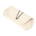 thumbnail image 2 of Estuche de gafas de PCV elástico Unique Bargains, estuche clásico y simple para gafas de sol 7.09"x3.35"x0.71" beige, 2 of 5