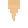 thumbnail image 4 of LaRibbons 1 1/2" Textured Grosgrain Ribbon, Old Gold, 50 Yard Roll, 4 of 7