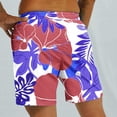 thumbnail image 5 of Iyufng Mens Shorts with Pockets Men's Shorts Drawstring,Men's Special Print Beach Casual Trouser Shorts Pants, 5 of 6
