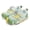 B Green, variant on TARANIS Toddler Boys Girls Shoes, Breathable Mesh Non-Slip Sneakers, Closed Toe Baby First Walker Shoes , Apricot