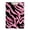 Silver, variant on Pink Black Animal Skin Print Acrylic Clipboard Drawing Board with Hook Writing Pad File Storage A4 Size Gold 12.5" x 9"