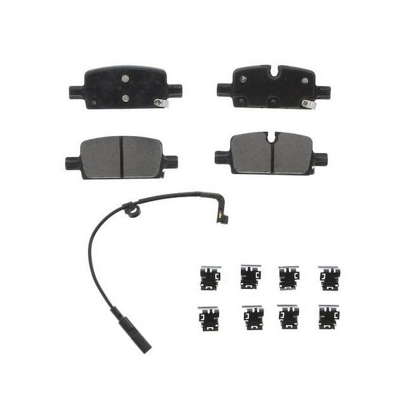 Rear Brake Pad Set - Compatible with 2019 - 2022 Chevy Silverado 1500 2020 2021