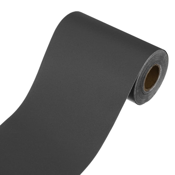 Wallpaper Border, Peel and Stick Wallpaper Borders, 3.9" x 393" Self Adhesive Mirror Frame Trim for Bedroom, Black