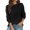 Black, variant on Vedolay Sweaters for Women Trendy Womens Crewneck Sweater 2023 Fall Oversized Side Slit Ribbed Knit Pullover Tops,Beige S