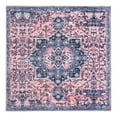 thumbnail image 2 of Unique Loom Renaissance Collection Area Rug - Roma (7' 10" Square Salmon Pink/Black), 2 of 6