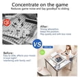 thumbnail image 5 of Boho Mahjong Mat for Table, 31.5*31.5in Anti Slip American Mahjong Table Cloth, Noise Reduction, Neoprene Mah jongg Mat with Carrying Bag & 3 Dices, Mahjong Accessories Gift for Board Tile Games Mats, 5 of 7