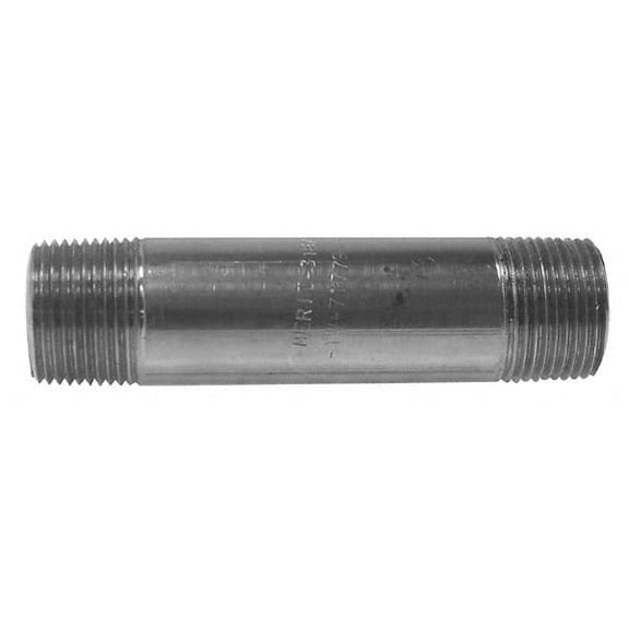 2 x 4" 316/316L Stainless Steel Pipe Nipple
