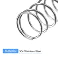 thumbnail image 4 of Unique Bargains Compression Spring, 5 Pack 304 Stainless Steel, 11mm OD, 0.8mm Wire, 20mm Length, 4 of 6