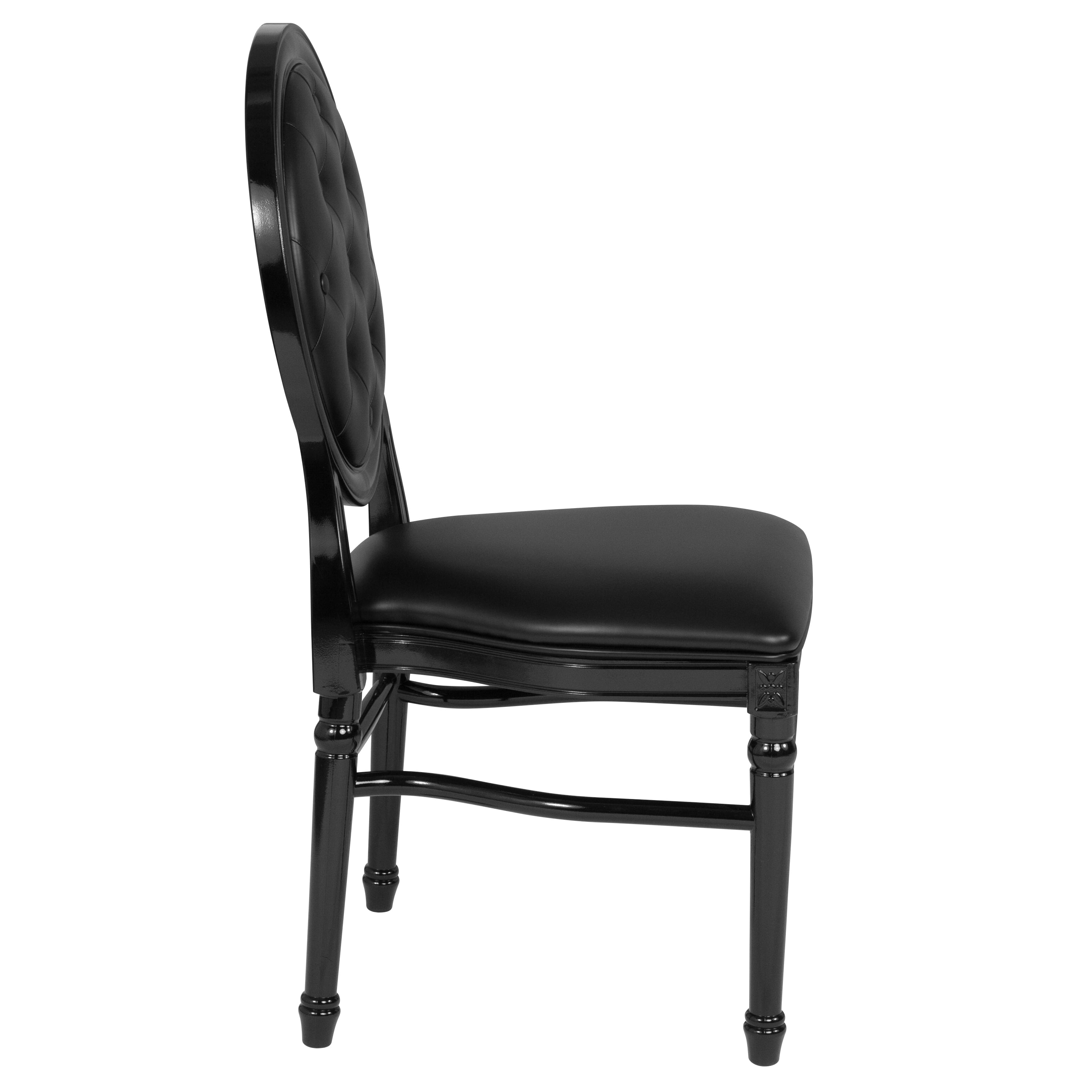 Dark Louis Chair w/ Light Padded Seat