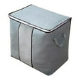 thumbnail image 1 of Xihbxyly Bolsa de Almacenamiento Grande, Asas Suaves Reforzadas, Cierre de Cremallera Resistente, Organizador Plegable para Ropa, Mantas y Ropa de Cama, Solución de Almacenamiento Multiusos para Dorm, 1 of 3