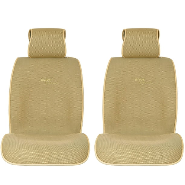 Sojoy Summer Cooling Four Seasons Car Seat Cushions for Front Two Seats