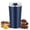 Blue, variant on Household Superfine Grinder, Multi-Grain Powdering Machine Electric, 300W High Power Coffee and Spice Grinder with Stainless Steel Blades for Nuts, Seeds, Grains