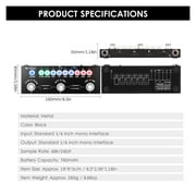 M-VAVE CUBE BABY Multi Effects Guitar Pedal with IR Loading 9 AMP Models, Delay Reverb Distortion Overdrive, Rechargable Electric Guitar Effects Multi Pedal Support Recording