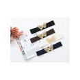thumbnail image 6 of Women's Golden Butterfly Stretchy Belts, Vintage Elegant Elastic Waistband for Dress Coat 65x5cm/25.6x2.0" Navy Blue, 6 of 6