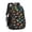Black Cartoon Dinosaurs-2, variant on Black Cartoon Dinosaurs Skeletons Boxes Cute School Backpack Bag with Padded Back and Adjustable Shoulder Straps 16.9 X 12.6 X 5.9 Inches