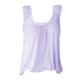 thumbnail image 1 of Camiseta sin espalda Camisetas sin mangas para mujer, chaleco con estampado floral oscilante, camisetas de cuello redondo, blusas informales sin mangas (Purple, XXL), 1 of 3
